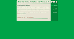 Desktop Screenshot of divu.de